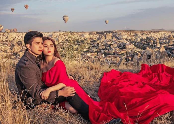 Rodjun Cruz and Dianne Medina have a Turkey pre-nup photo shoot